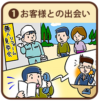 お客様との出会い